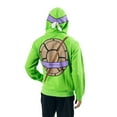 thumbnail image 4 of Teenage Mutant Ninja Turtles Donatello Long Sleeve Men's Green Cosplay Hoodie-Large, 4 of 8