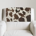 thumbnail image 2 of TSOVTHRID Cow Vintage Print Non Slip Headrest Cover for Furniture Slipcovers, PU Headrest Protector for Recline Chair, Waterproof Theater Seat Cover for Home 17x27 in, 1 Piece, 2 of 7