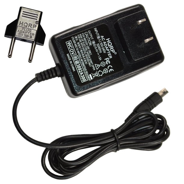 HQRP Wall AC Power Adapter, Charger, Square Connector for Samsung SMX