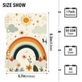 thumbnail image 2 of FORMRS 1-Subject Spiral Notebook 8" x 5" College Ruled 60 Refillable Sheet A5 Hard Cover, Cute Rainbow, 2 of 7