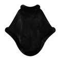thumbnail image 2 of Fewfanhot Faux Fur Trim Herringbone Knit Poncho Cape, Pullover Warm Wrap Shrug Coat for Women Fall Winter, 2 of 5