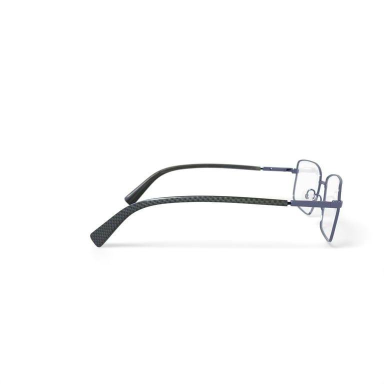 Walmart Men's Eyeglasses, MK10408, Gray, 57-18-140, with Case HSA