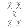 thumbnail image 1 of Minnieouse Cupless Bras Resilience Body Bandage Lingerie Harness Bra Passionate Erogenous Strappy Brassiere Goth Design Simple Type2 NO2, 1 of 6