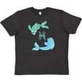 thumbnail image 3 of Inktastic Cute Pisces the Fish Zodiac Sign Youth T-Shirt, 3 of 5