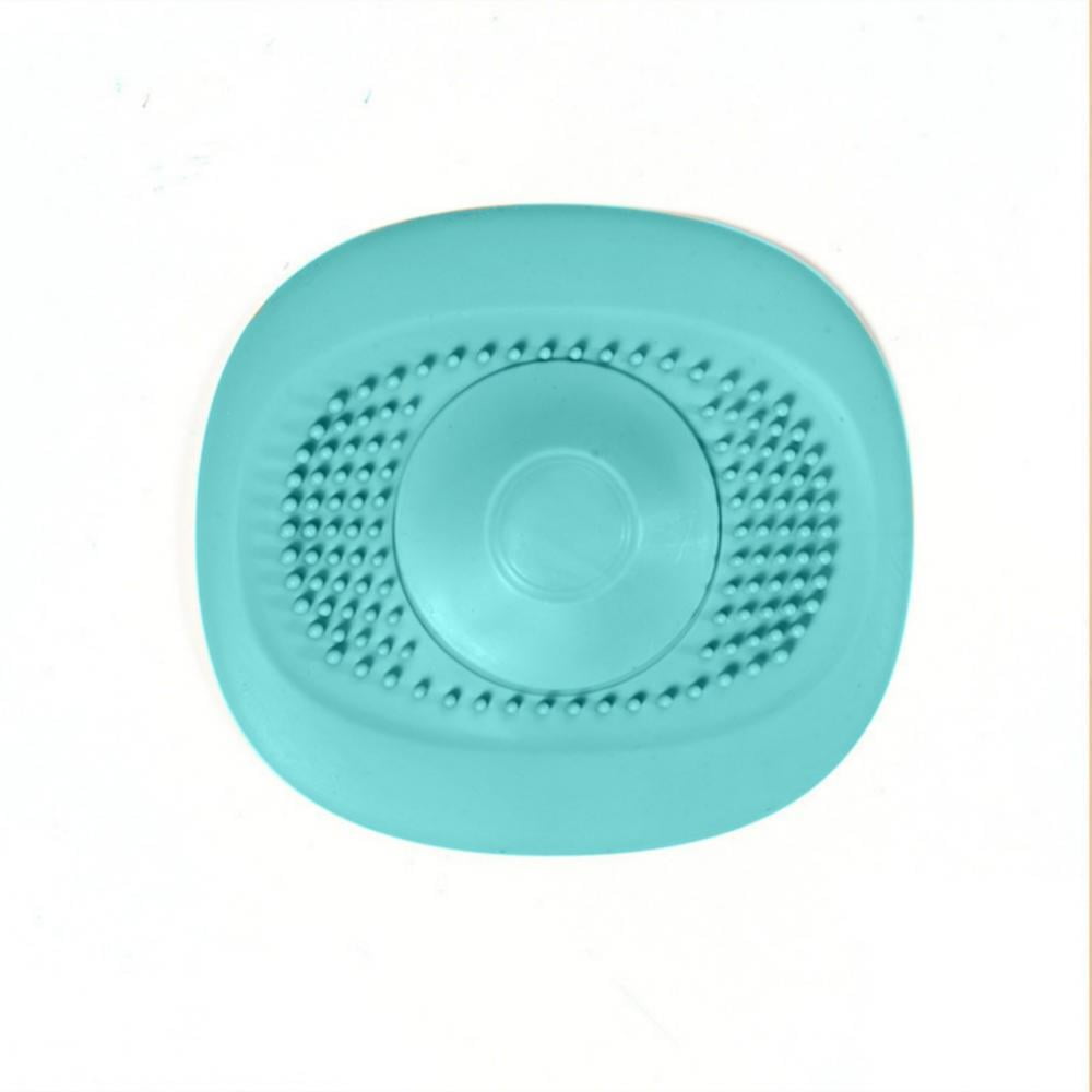 Hair Catcher Drain Stopper 2 In 1 Sink Drain Cover Flex Strainer