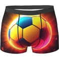 thumbnail image 1 of SEVEBJ Mens Underwear Boxer Briefs Breathable Boxers for Men Underwear Trunks, 1 of 9