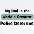 thumbnail image 2 of CafePress - Worlds Greatest Police Detect Infant Bodysuit - Baby Light Bodysuit, Size Newborn - 24 Months, 2 of 4