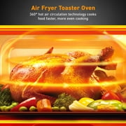 NuWave Todd English Air Fryer Oven Pro-Smart Convection Toaster Oven with Smart Thermometer, Stainless Steel, Non-stick, Wide