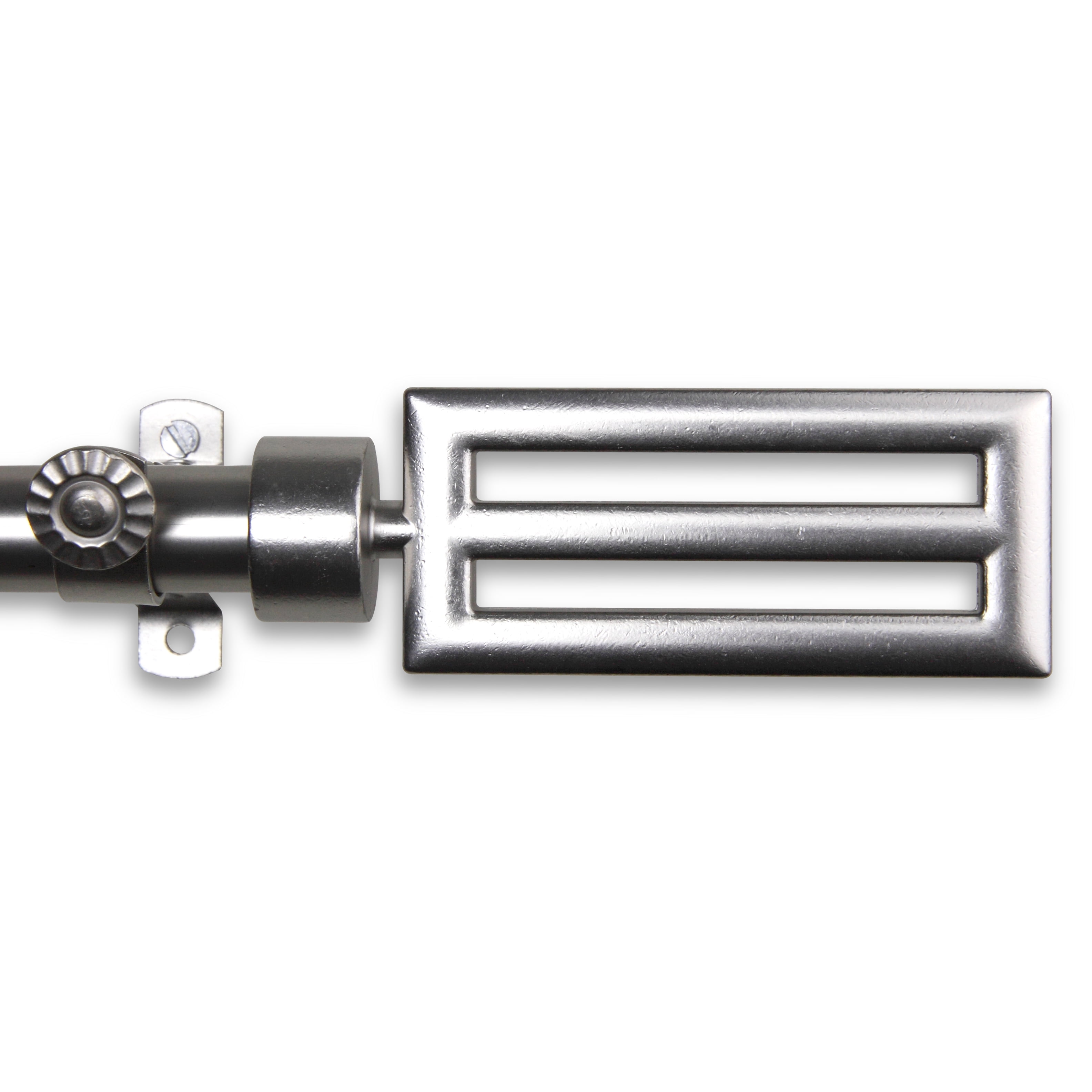 Mabel 13/16 inch dia. Curtain Rod 28-48" - Satin Nickel