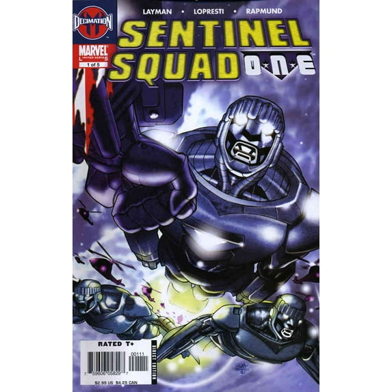 Sentinel Squad O*N*E #1 VF ; Marvel Comic Book
