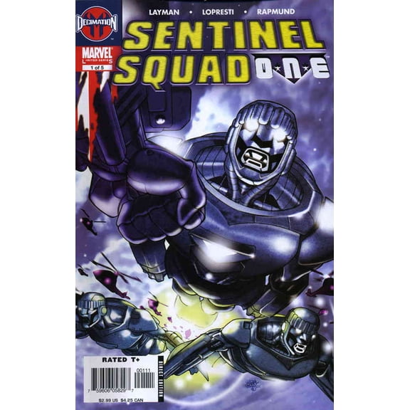 Sentinel Squad O*N*E #1 VF ; Marvel Comic Book