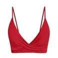 thumbnail image 5 of Bathing Suit Tops for Women Athletic Tankini Swimsuits Blouson Bathing Suit Top No Bottom Swimwear Summer Beach Holiday Clothing 2026 Red XL, 5 of 5
