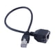 thumbnail image 5 of Cable De Extensión De Red Ethernet, 30cm, RJ45 Macho A Hembra, Montaje En Panel Con Tornillos, LAN, Ethernet, 5 of 8