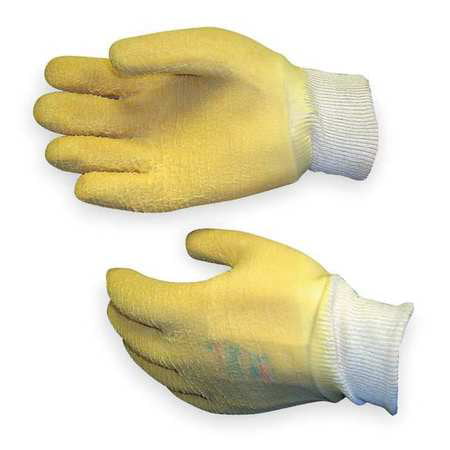 SHOWA BEST 63PNFW-10 Cut Resist Gloves,L,White With