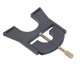 thumbnail image 1 of Herramienta De Reemplazo De Puente De Violonchelo, Elevador De Cuerdas De Violonchelo De Plástico Y Latón Para Ajuste De Luthier, 1 of 7