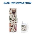 thumbnail image 3 of Sigee Vintage Coffee print High-Performance Cooling Towel, Instant Chill, UPF 50, Durable Microfiber, Ideal for Gym & Outdoor Use - 12x40in, 3 of 9