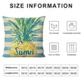 thumbnail image 5 of YINGXI Pillow Covers Yellow Pillows Covers Cushion Case Decor for Sofa Couch 18x18in, 5 of 5