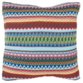 thumbnail image 3 of SAFAVIEH Mirabelle Striped Pillow, 22" x 22", Blue, Set of 2, 3 of 4