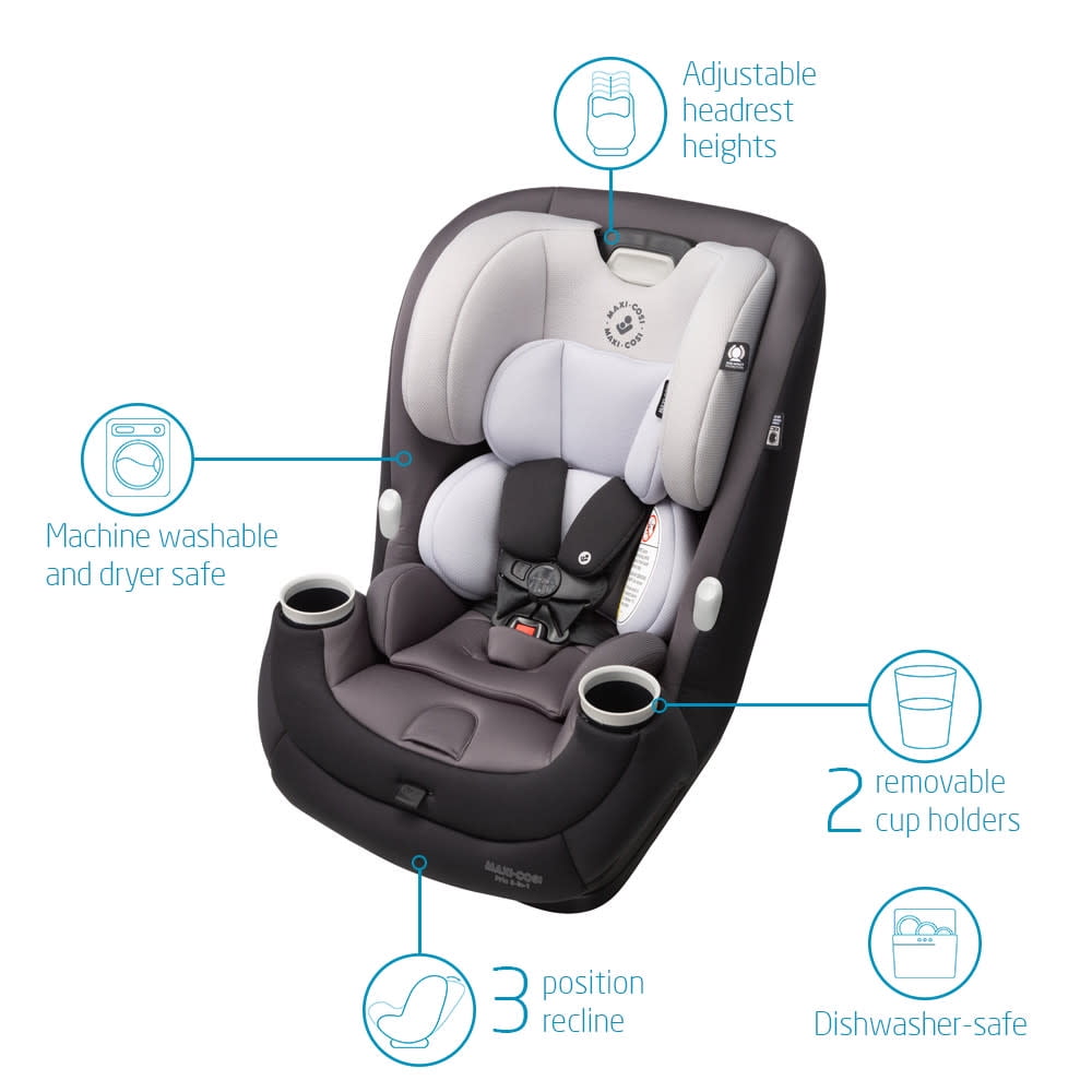 speer Validatie James Dyson Maxi-Cosi Pria All-in-One Convertible Car Seat, Peach Amber - Walmart.com