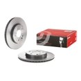thumbnail image 2 of Brembo Brake Rotor 09486941C02 Vented; One Piece Design; Wheel Bolt Pattern 5 x 112 Millimeter; 154.3 Millimeter Hat Inside Diameter; 67 Millimeter Hub Diameter; Gray Cast Iron; Single, 2 of 3