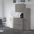thumbnail image 2 of Pemberly Row 44W 3Pc Modular Storage Set With Floor & Wall Cabinets in Gray, 2 of 8