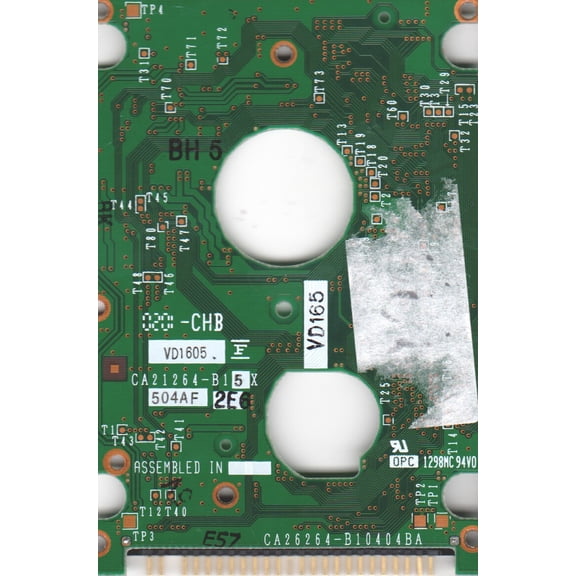 MHM2050AT, PN CA05429-B011, Fujitsu 5GB IDE 2.5 PCB