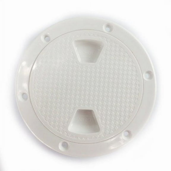 Seaflo 4" Boat Round Non Slip Inspection Hatch W Detachable Cover