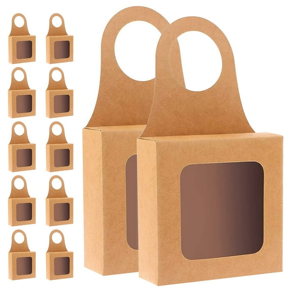 Greenadscape 12Pcs Wine Bottle Holder For New Year Decorations Orange 17.0X9.0X3.0In