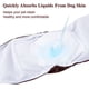 thumbnail image 3 of Pañales lavables para perros machos (paquete de 3) banda reutilizable para el vientre para perros machos, fuerte absorción de agua y sin fugas, pañales para cachorros ajustables, cómodos y duraderos, 3 of 6
