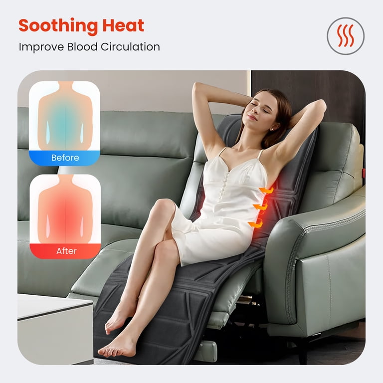 Full Body Vibrating Massage Mat with Heat photo 4