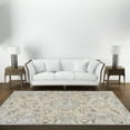 thumbnail image 4 of Medallion Rugs, Beige Rug, Vintage Design Rug, Floral Rug, Luxury Rugs, Turkish Rug, Car Mat, Anti-Slip Carpet, Accent Soft Rug, Bath Rug, 2.6'x9.2' - 80x280 cm, 4 of 9