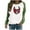 Green#halloween shirt plus size women, variant on Halloween Womens Tops Raglan Long Sleeve Crewneck Sweatshirt Funny Ghost Print Tops Vintgae Festival Clothes Gift Red,M
