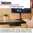 thumbnail image 3 of Ordinateur de Bureau Lenovo ThinkCentre M625 Tiny AMD 8 Go RAM 128 Go SSD, 3 of 7