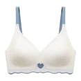 thumbnail image 1 of Clearance Sale 2025 Bra Women Clearance Back Button Shaping Cup Adjustable Shoulder Strap Large Size Underwire Bra, 1 of 6