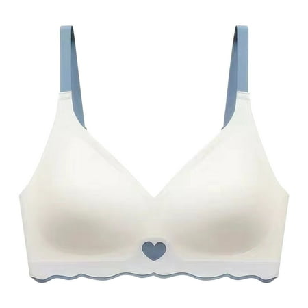 

Women Back Button Shaping Cup Adjustable Shoulder Strap Large Size Underwire Bra