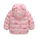 thumbnail image 2 of Chaqueta ligera con capucha para bebés de 1 a 5 años, abrigos con cremallera de dinosaurio de dibujos animados para niñas y niños, ropa de abrigo cálida para Navidad para otoño e invierno, 2 of 5