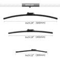 thumbnail image 3 of SHIQI-Replacement for BMW X1 2009-2015 Windshield Wiper Blades, 3 Pieces of Car Front and Rear Window Wiper Blades for BMW X1 2009 2010 2011 2012 2013 2014 2015, 3 of 4