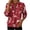 #0003-Multicolor, variant on Christmas Sweatshirts for Women 1/4 Zip Stand Collar Long Sleeve Pullover Funny Xmas Graphic Casual Loose Fit Winter Holiday Tops Gift