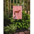 thumbnail image 2 of Carolines Treasures BB7845GF Mule Pink Check Garden Flag, 2 of 3