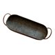 thumbnail image 2 of Oval Tray 1Pcs Assorted Color Rustic Decor Accent Iron Dessert Plate Holder for Storage, 2 of 3