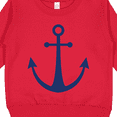 thumbnail image 3 of Inktastic Anchor Nautical Toddler Sweatshirt, 3 of 4