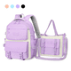 thumbnail image 1 of Mochila Escolar Viaje Reforzada Bolsa Impermeable para Niños y Niñas  Xtellar morado, 1 of 4