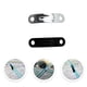 thumbnail image 2 of 10PCS Mini Arc-shaped 2-hole Tent Rope Buckle Sky Curtain Wind Rope Buckle, 2 of 5