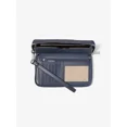 thumbnail image 2 of Michael Kors Jet Set Large Metallic Signature Logo Stripe Smartphone Wallet, 2 of 2