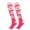 Pink, variant on HNMKIU Women's Valentine's Day Themed Graduated Compression Socks for Athletic Support and Circulation Watermelon Red,S