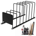 thumbnail image 1 of Estante organizador para ollas y platos Cuisinel, negro mate, 1 of 4