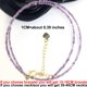 thumbnail image 1 of Moda piedras preciosas facetadas 2-3mm cuentas collar pulsera rosa cuarzo cristal lapislázuli gargantilla hombres mujer joyería fiesta regalo Tan Jianjun unisex, 1 of 2