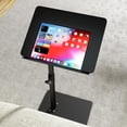 thumbnail image 2 of Sofa Armrest Tray Table, Swivel Height Adjustable End Table for Small Spaces, 2 of 6