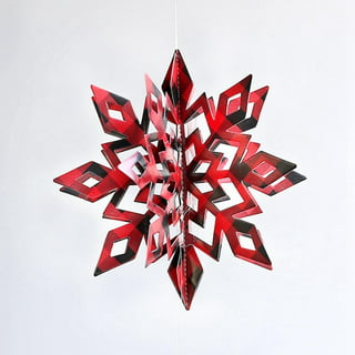 Christmas 3D Snowflakes Multipack 3ct.