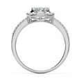 thumbnail image 6 of 2 CT Round Cut Engagement Ring, Hidden Halo Ring, Wedding Ring, Big Moissanite Ring, Ring for Women, Pave Bridal Ring, Gift for Her, 6 of 6